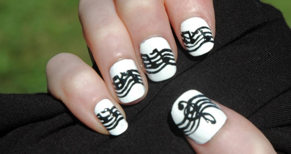 musical style nails